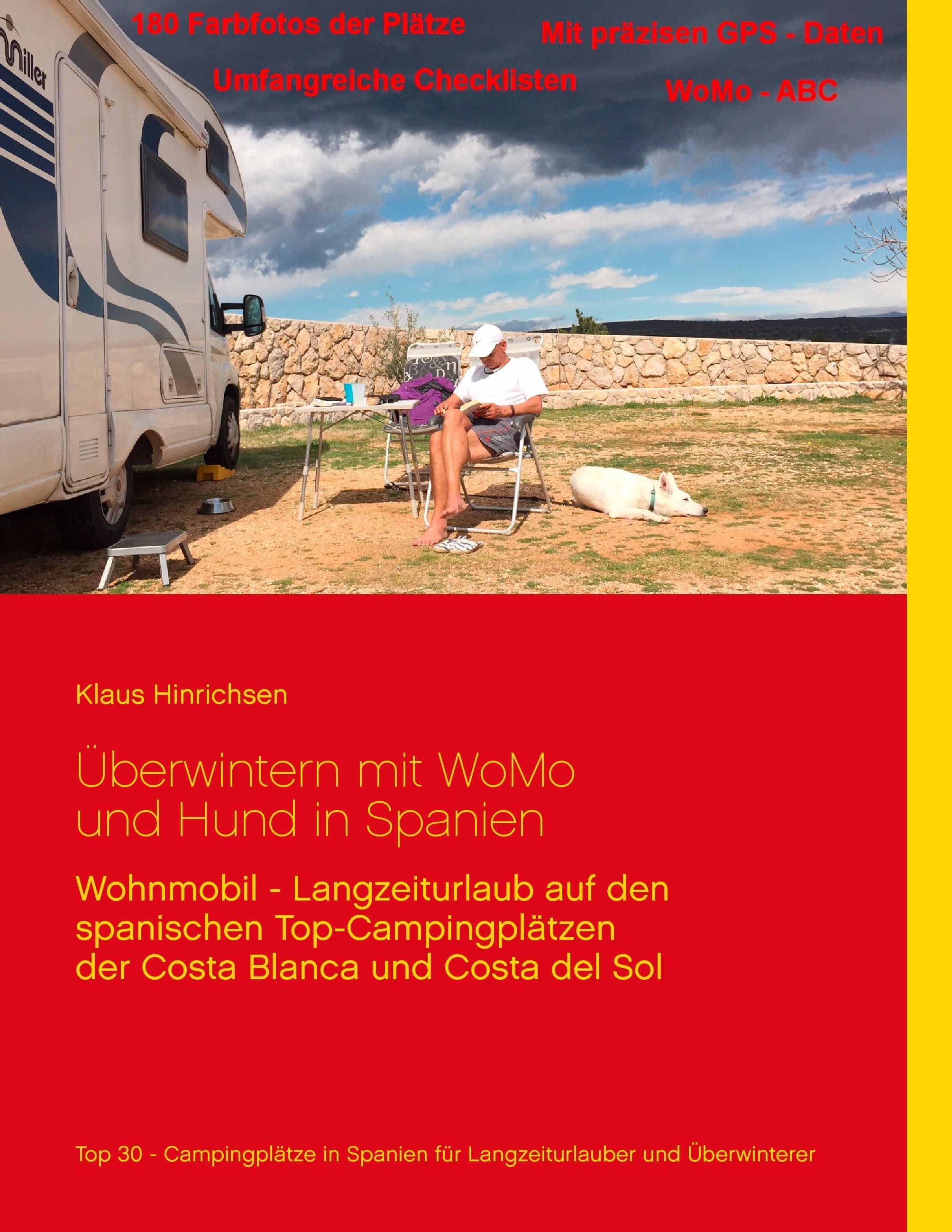 Vorderes Coverbild Überwintern mit WoMo und Hund in Spanien