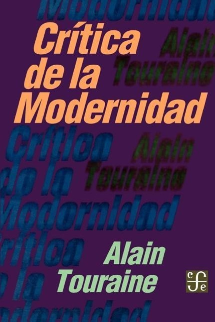 Vorderes Coverbild Critica de la Modernidad
