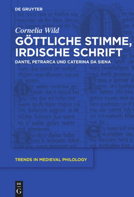 Vorderes Coverbild Göttliche Stimme, irdische Schrift