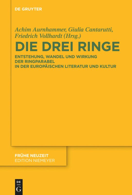 Vorderes Coverbild Die drei Ringe