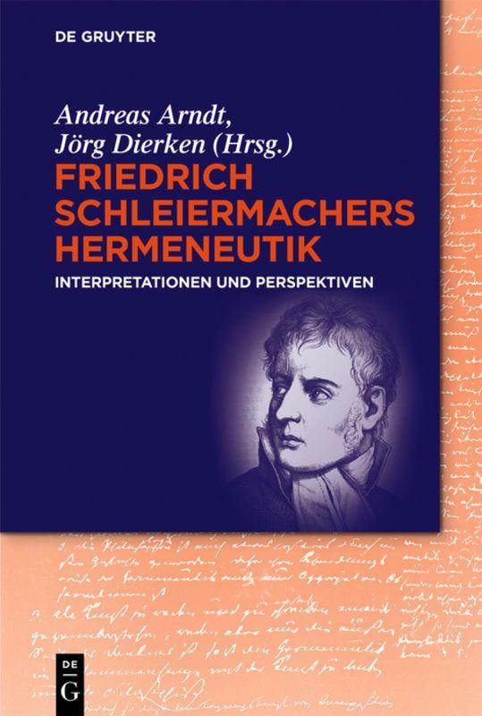 Vorderes Coverbild Friedrich Schleiermachers Hermeneutik