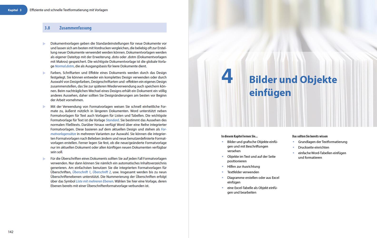 Beispielinhalt (Bild) Word 2016 Profiwissen für Anwender