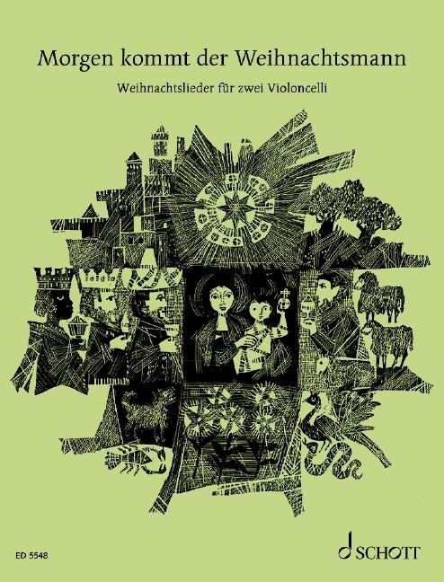 Vorderes Coverbild Morgen kommt der Weihnachtsmann
