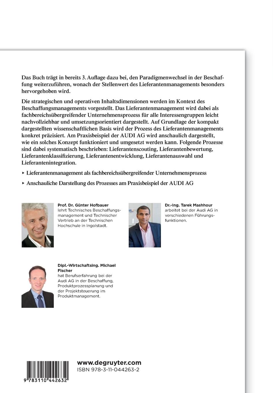 Rückseitencover Lieferantenmanagement