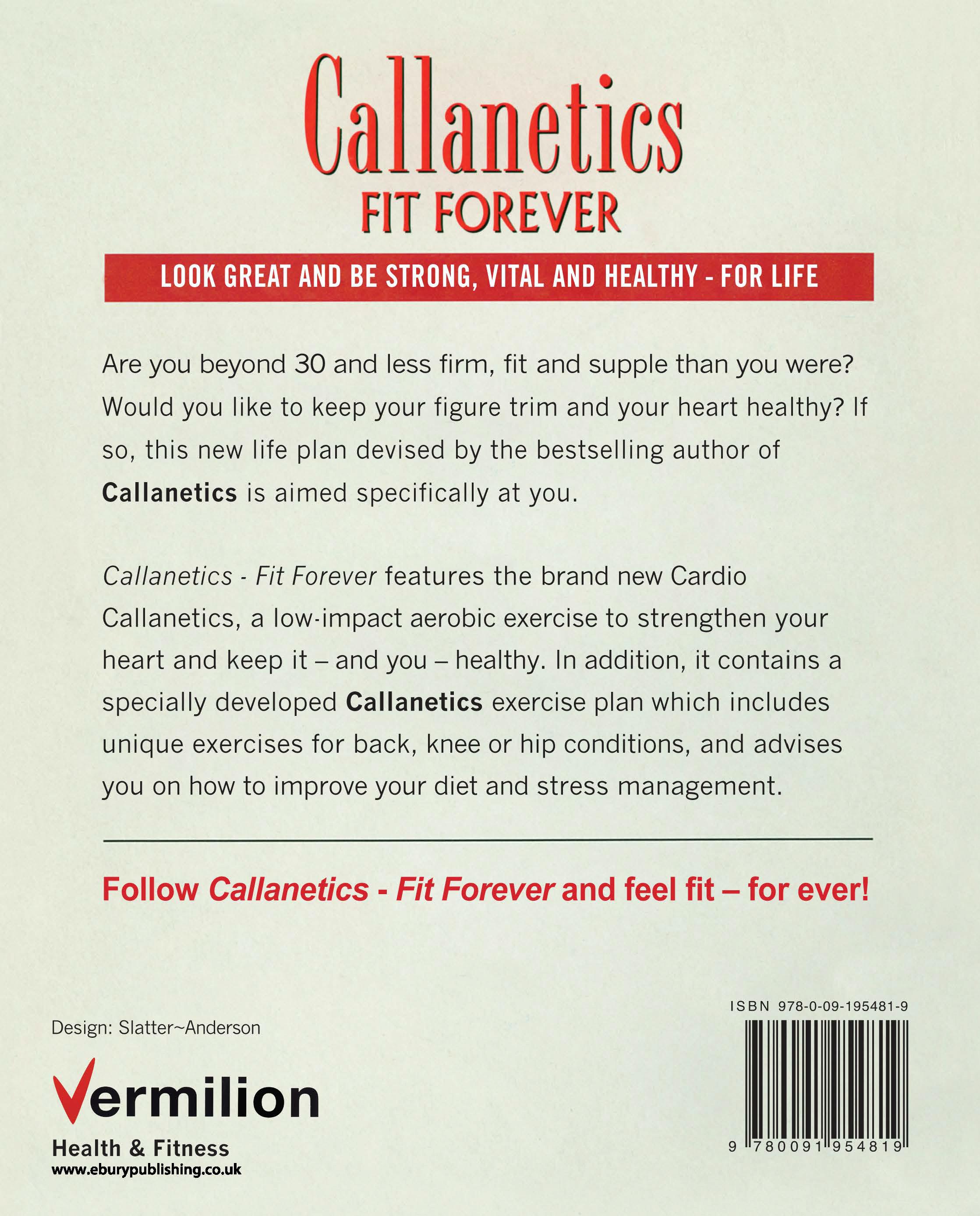 Rückseitencover Callanetics Fit Forever