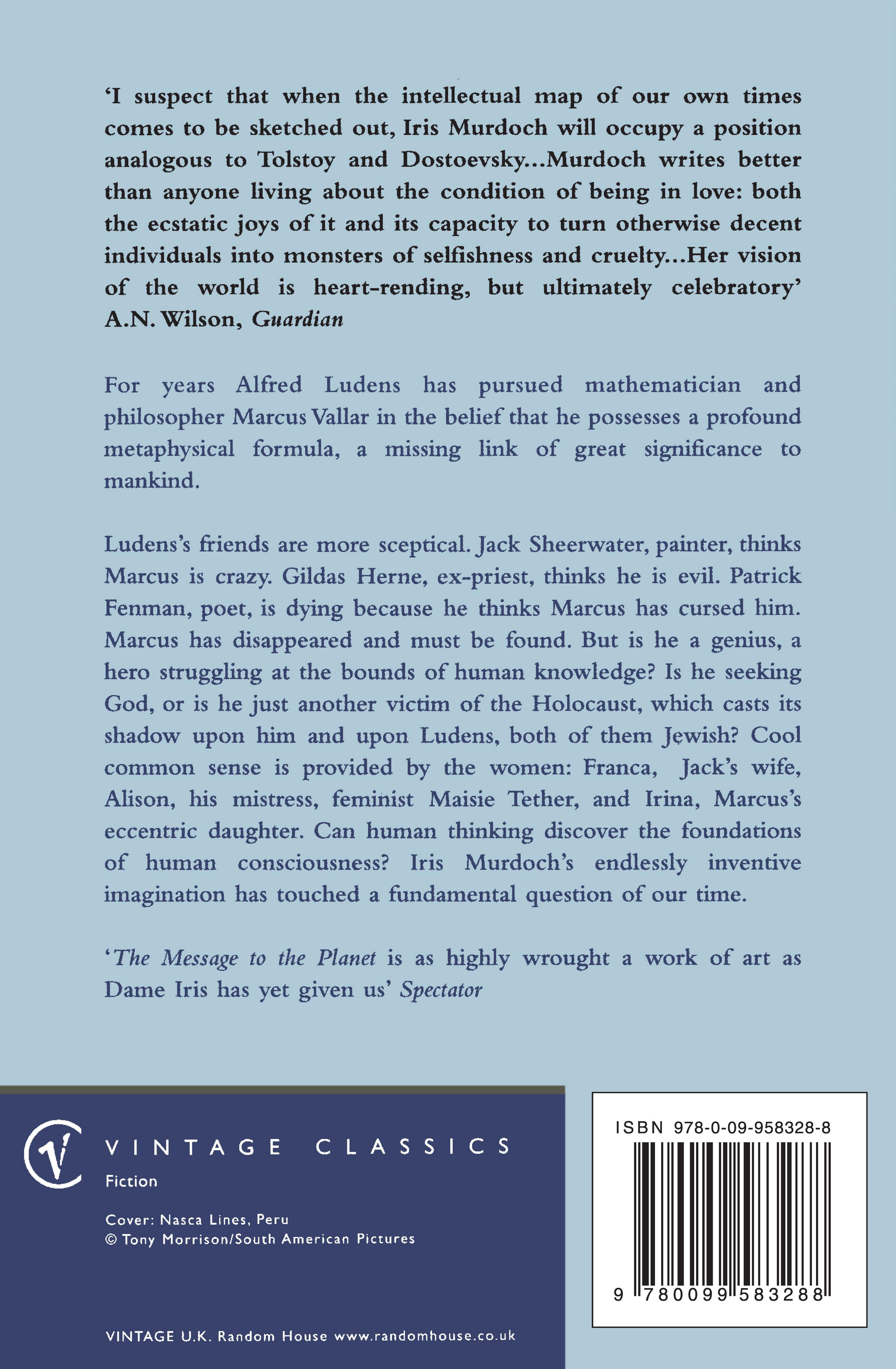 Rückseitencover The Message To The Planet