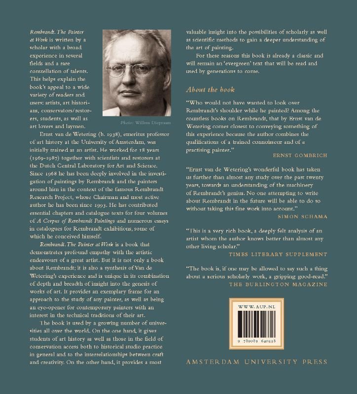 Rückseitencover Rembrandt. The Painter at Work