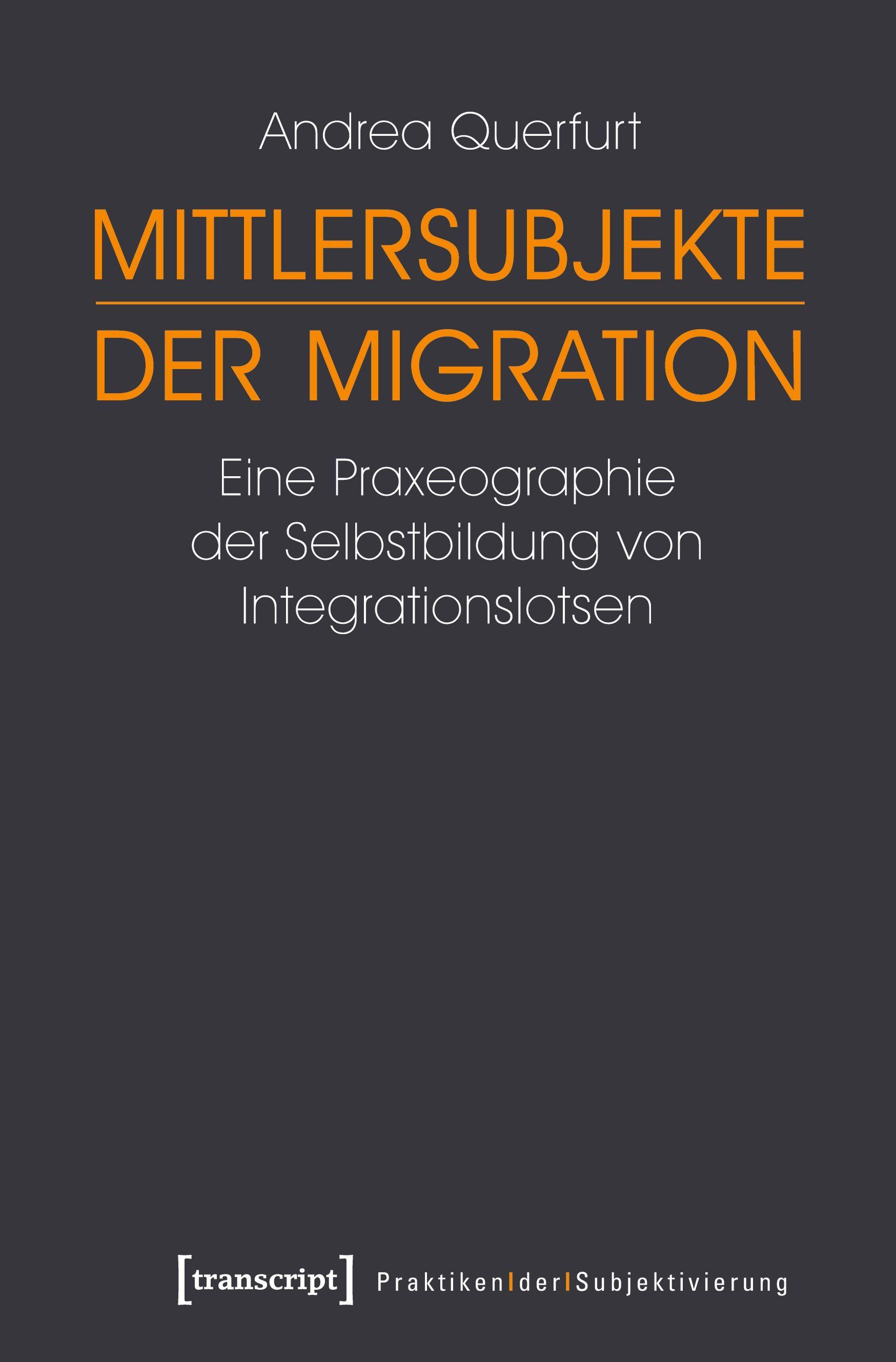 Vorderes Coverbild Mittlersubjekte der Migration