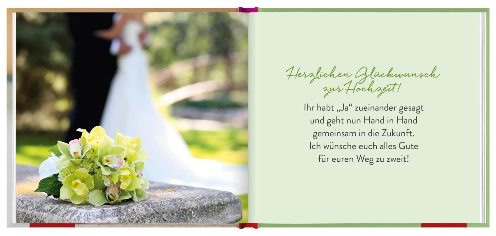 Beispielinhalt (Bild) Was ich euch wünsche zur Hochzeit