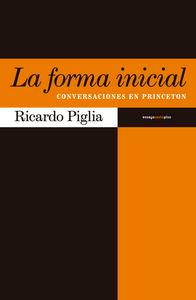 Vorderes Coverbild La forma inicial : conversaciones en Princeton
