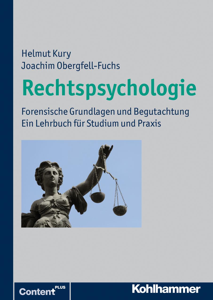 Vorderes Coverbild Rechtspsychologie
