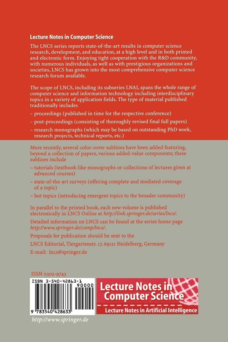 Rückseitencover Principles and Practice of Constraint Programming - CP 2001