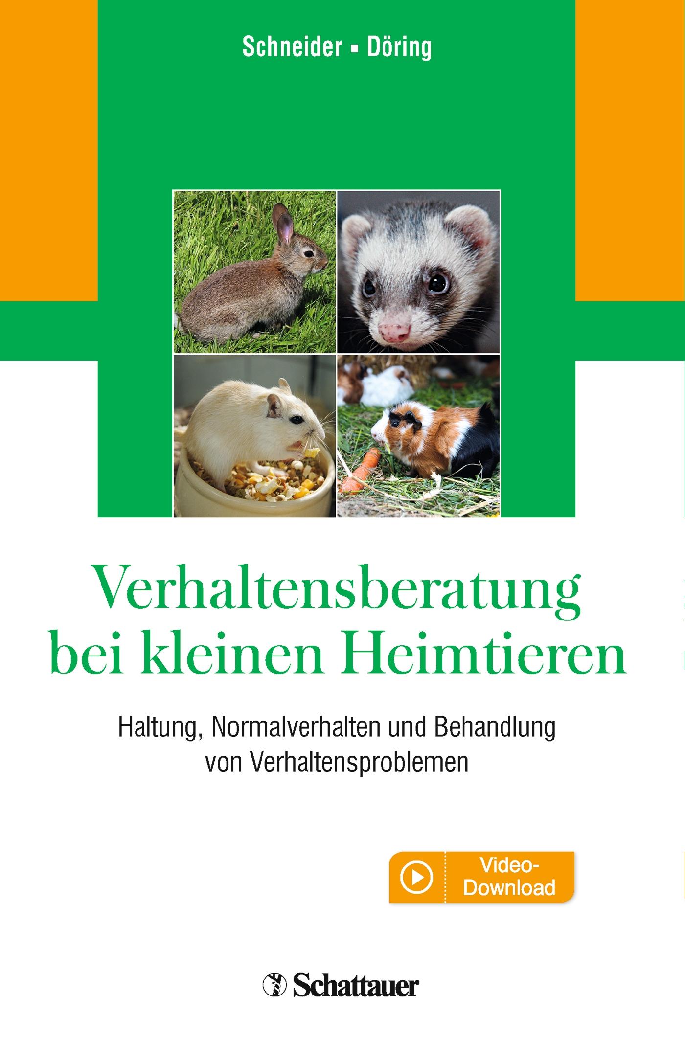 Vorderes Coverbild Verhaltensberatung bei kleinen Heimtieren