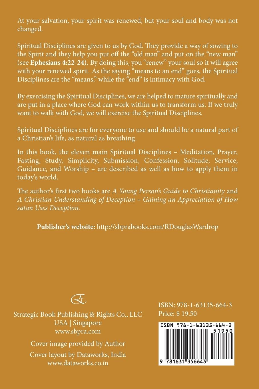 Rückseitencover Spiritual Disciplines for Today