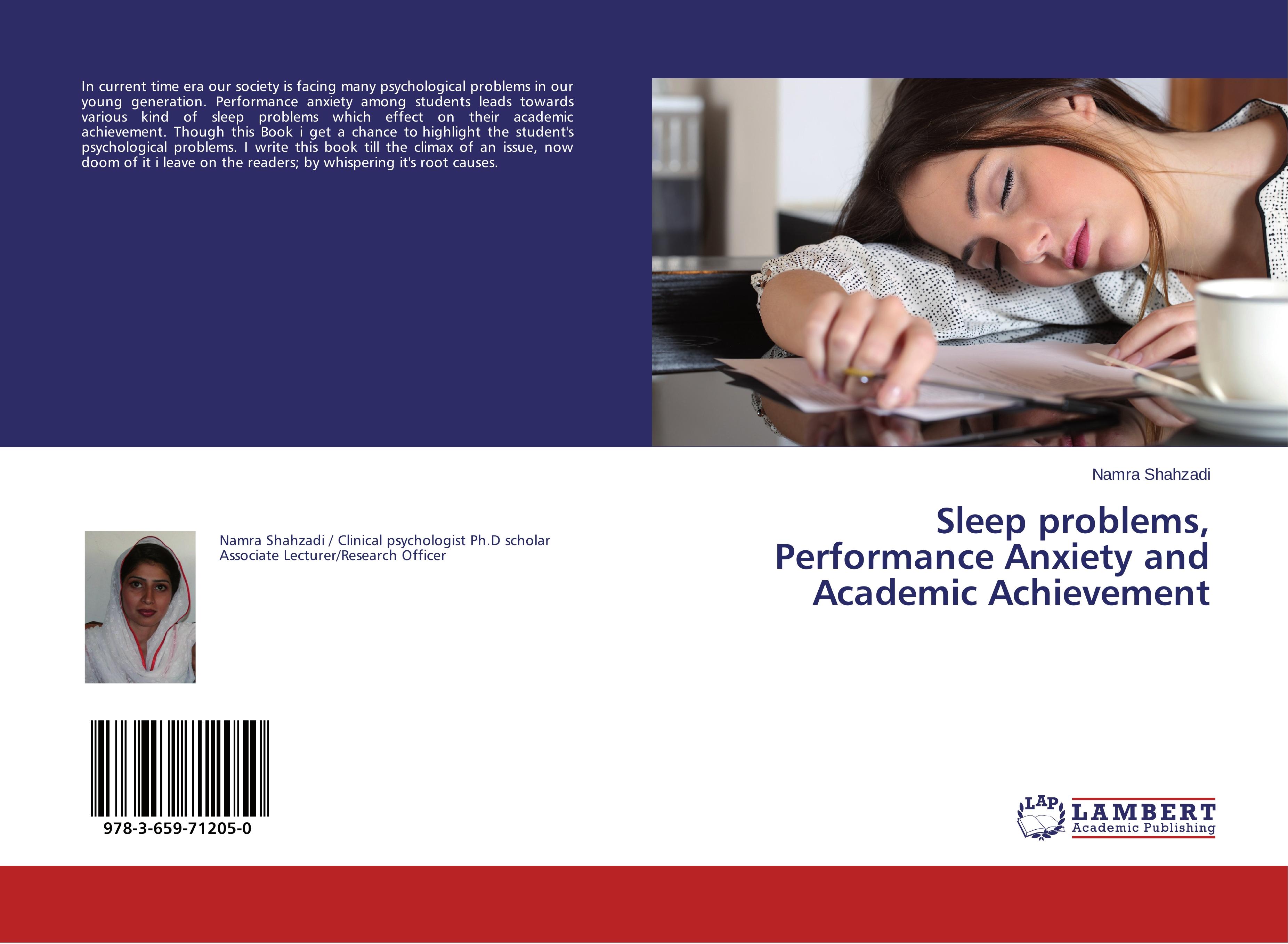 Vorderes Coverbild Sleep problems, Performance Anxiety and Academic Achievement