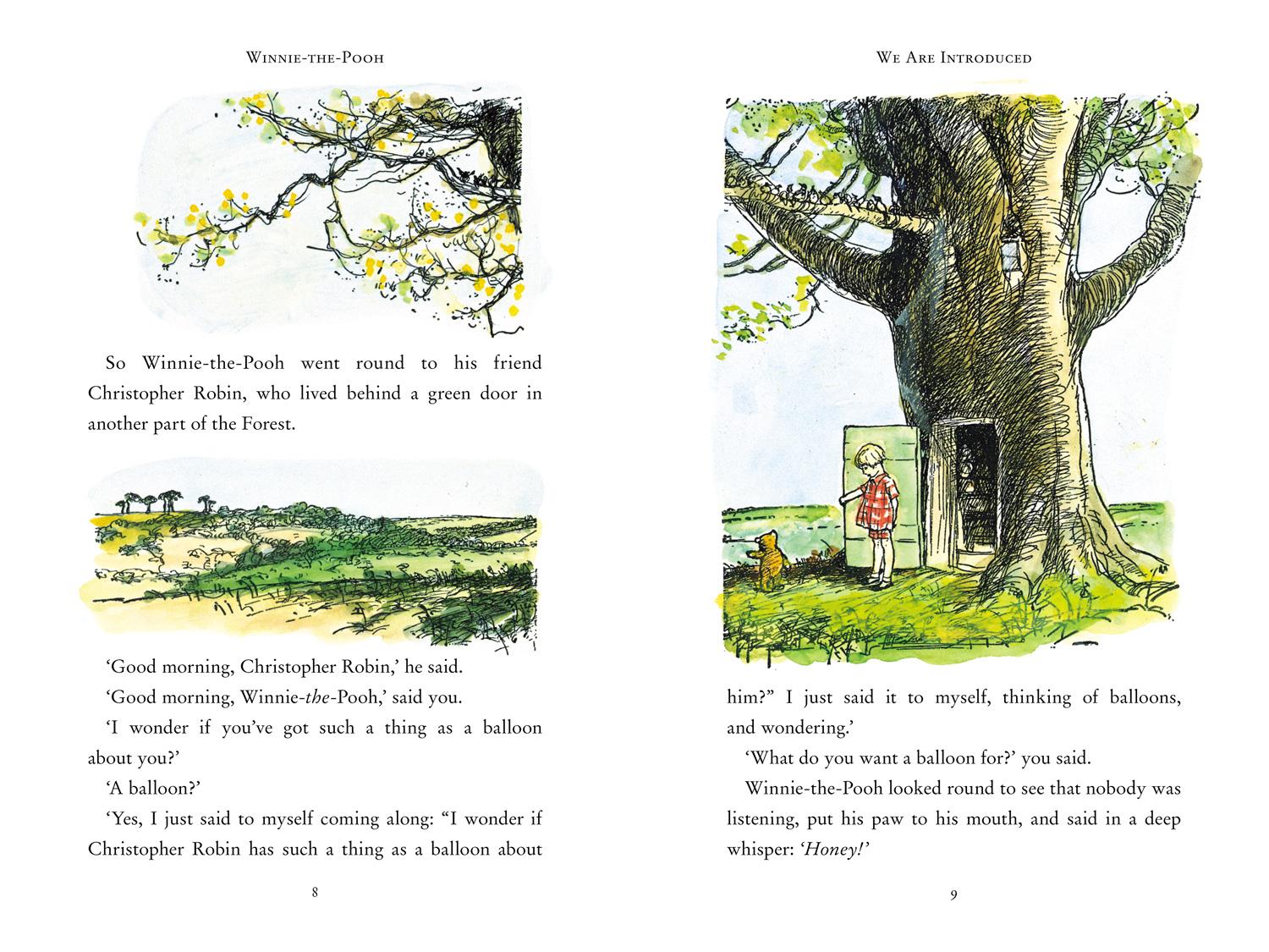 Beispielinhalt (Bild) Winnie-the-Pooh. 90th Anniversary Edition