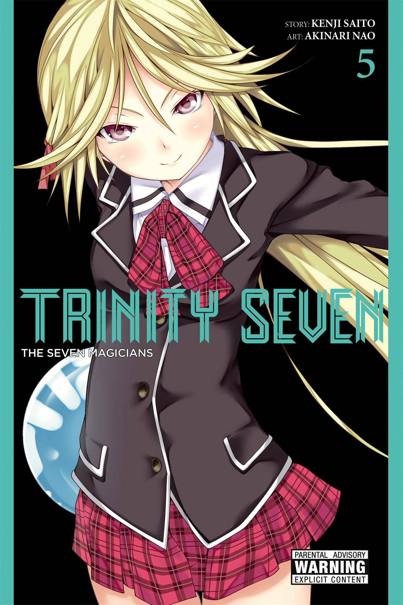 Vorderes Coverbild Trinity Seven, Volume 5