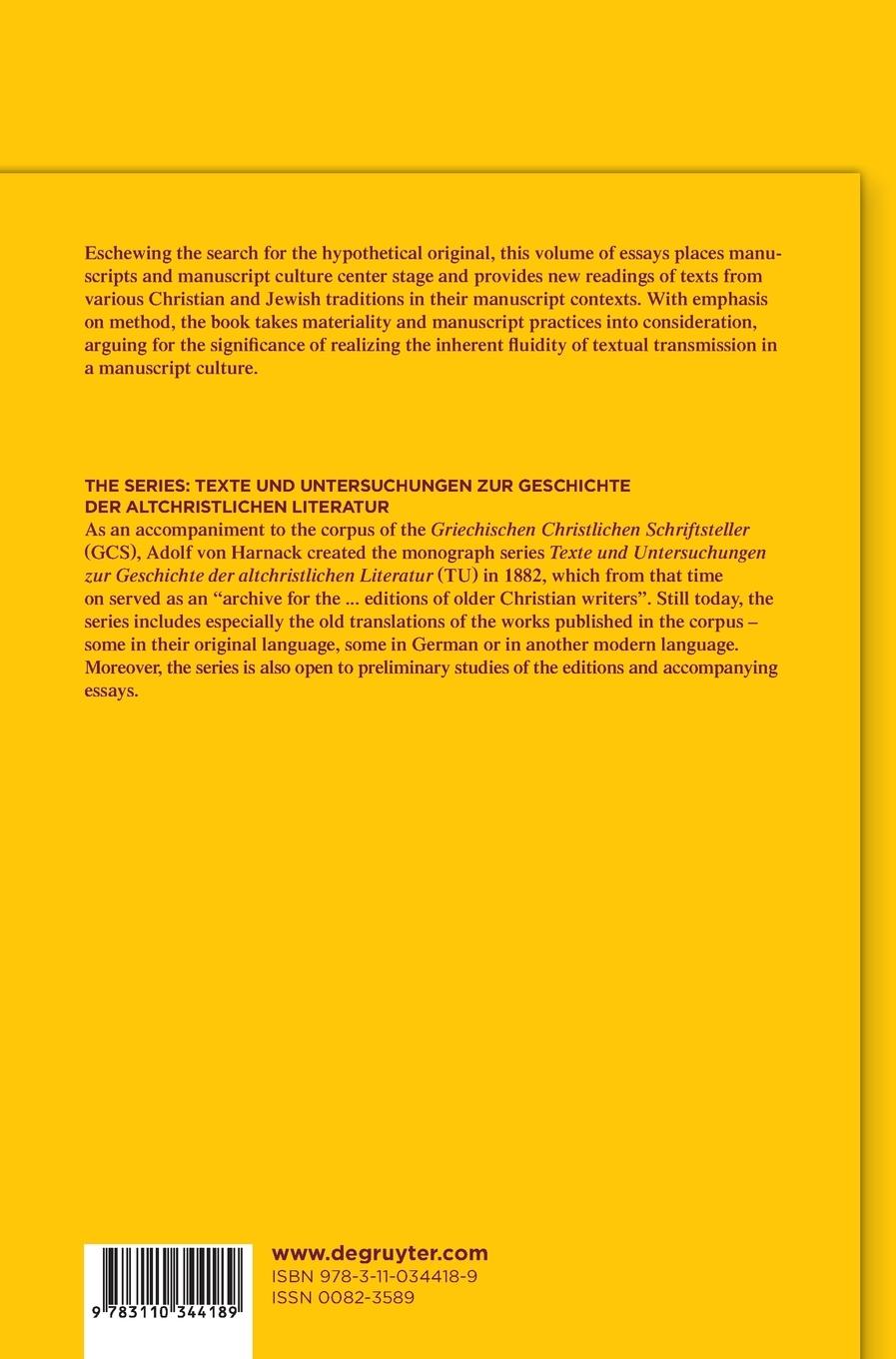 Rückseitencover Snapshots of Evolving Traditions