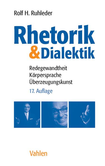 Vorderes Coverbild Rhetorik & Dialektik