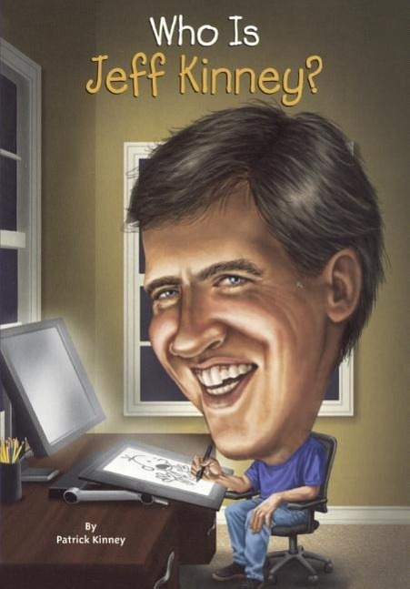 Vorderes Coverbild Who Is Jeff Kinney?