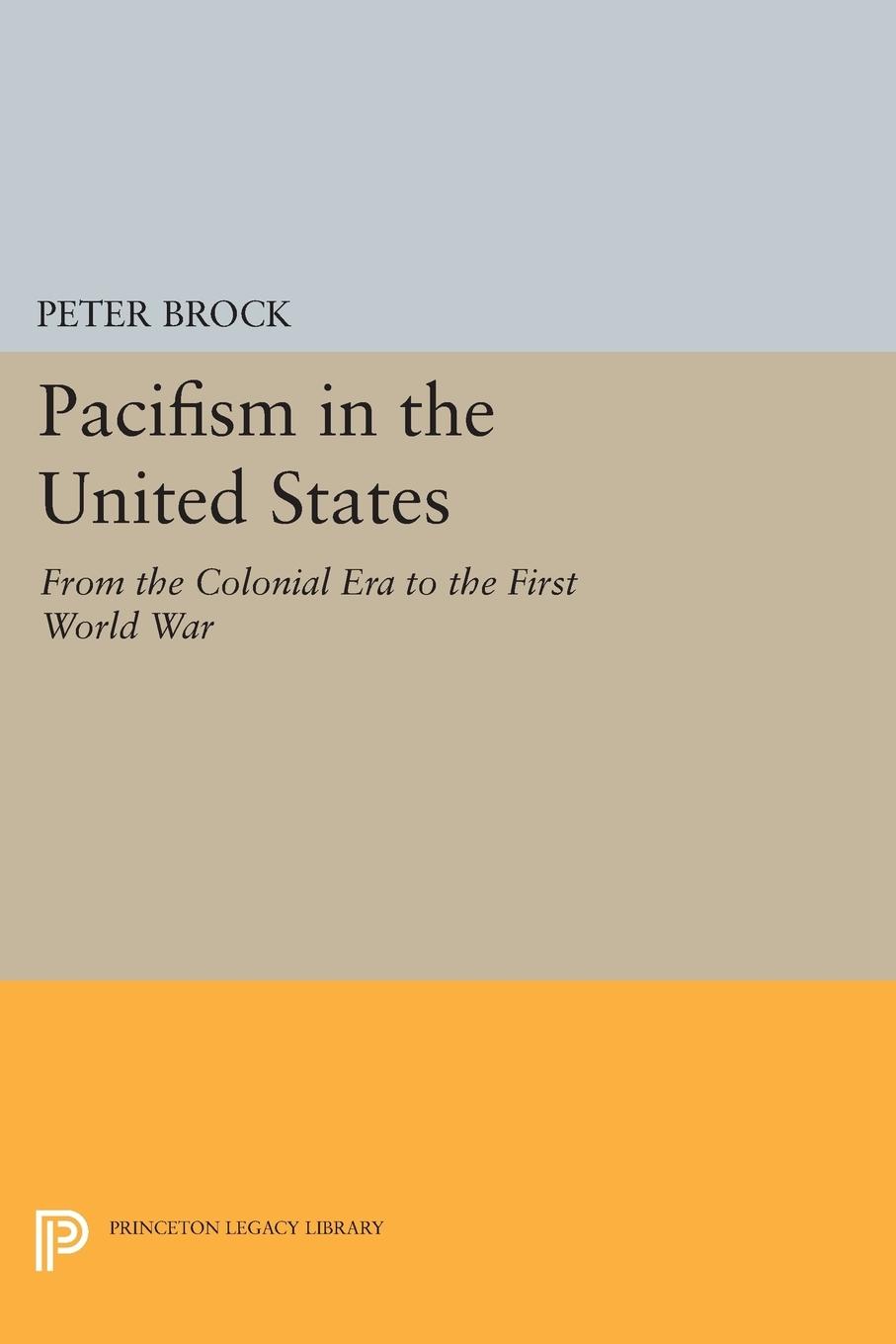 Vorderes Coverbild Pacifism in the United States