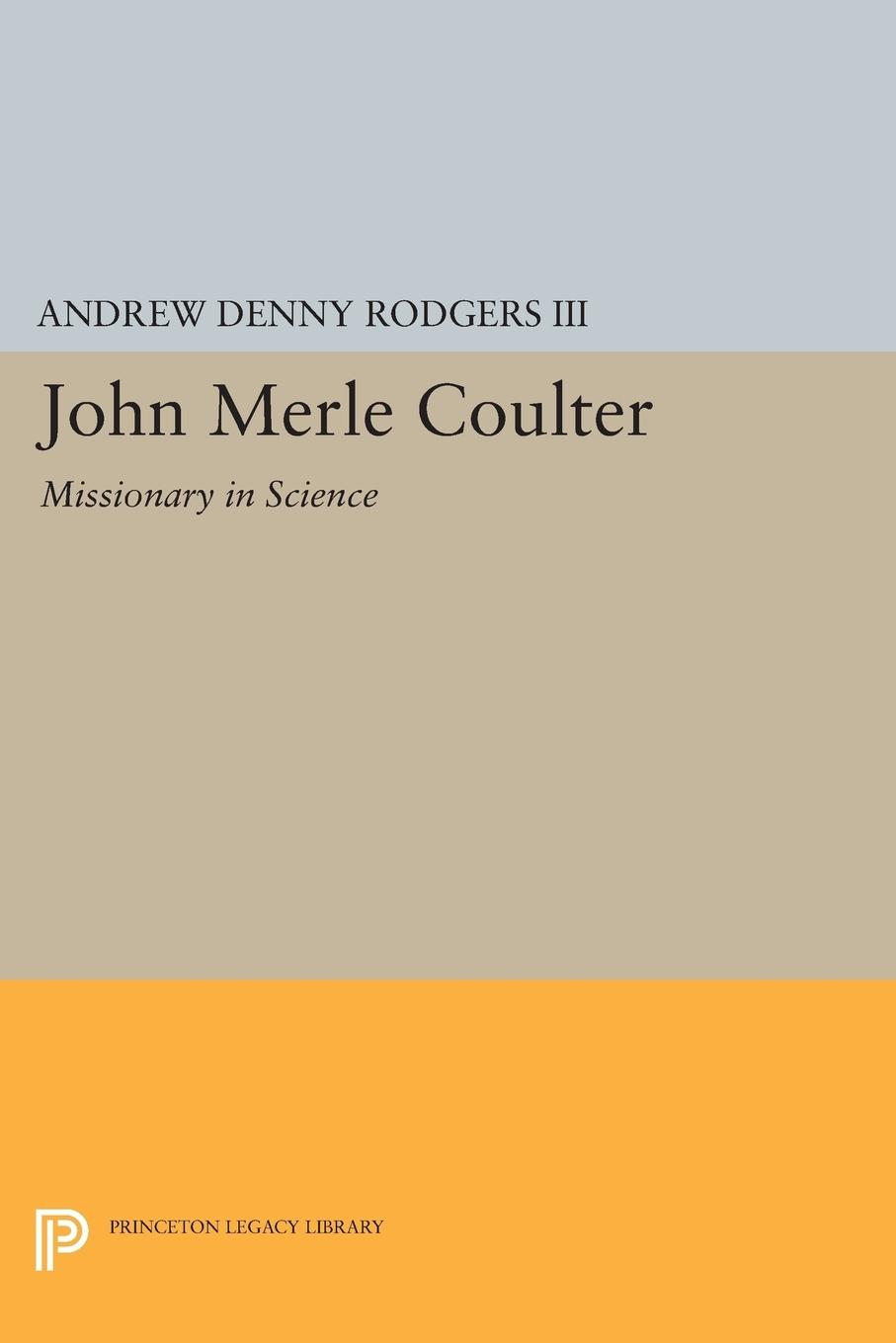 Vorderes Coverbild John Merle Coulter