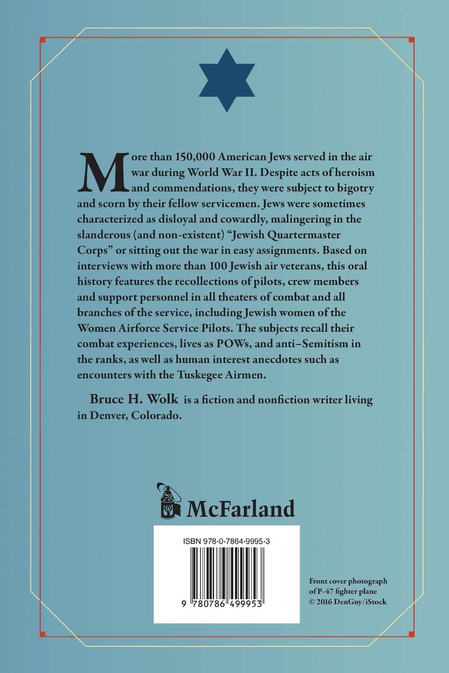 Rückseitencover Jewish Aviators in World War II
