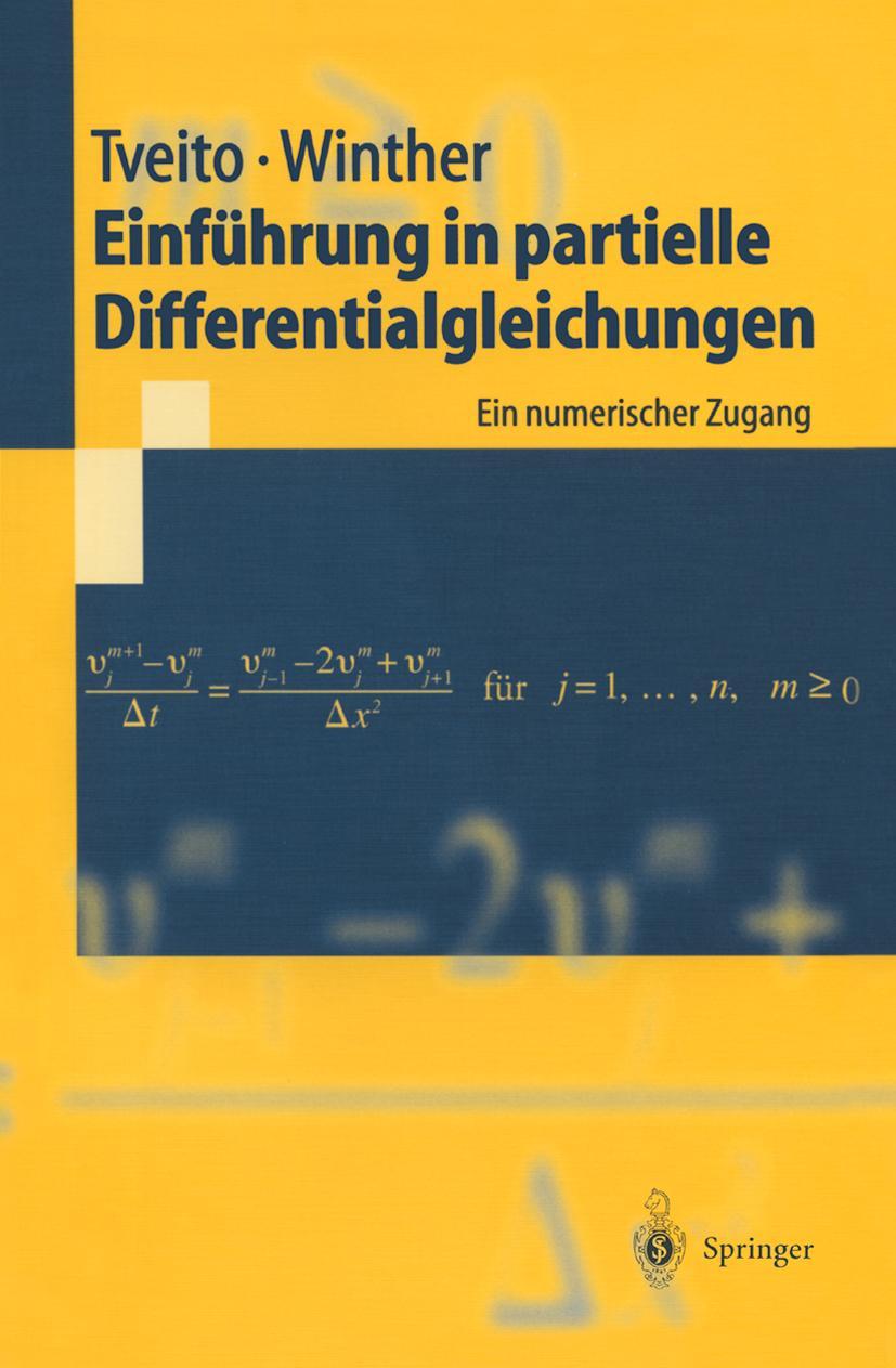 Vorderes Coverbild Einführung in partielle Differentialgleichungen