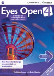 Vorderes Coverbild Eyes Open Level 4 Workbook with Online Practice (Dutch Edition)
