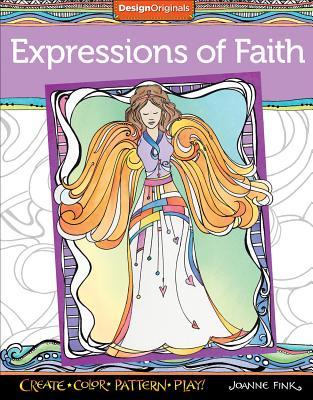 Vorderes Coverbild Expressions of Faith Coloring Book