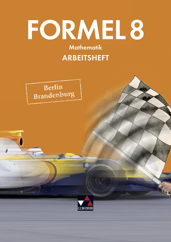 Vorderes Coverbild Formel 8 Arbeitsheft Berlin/Brandenburg
