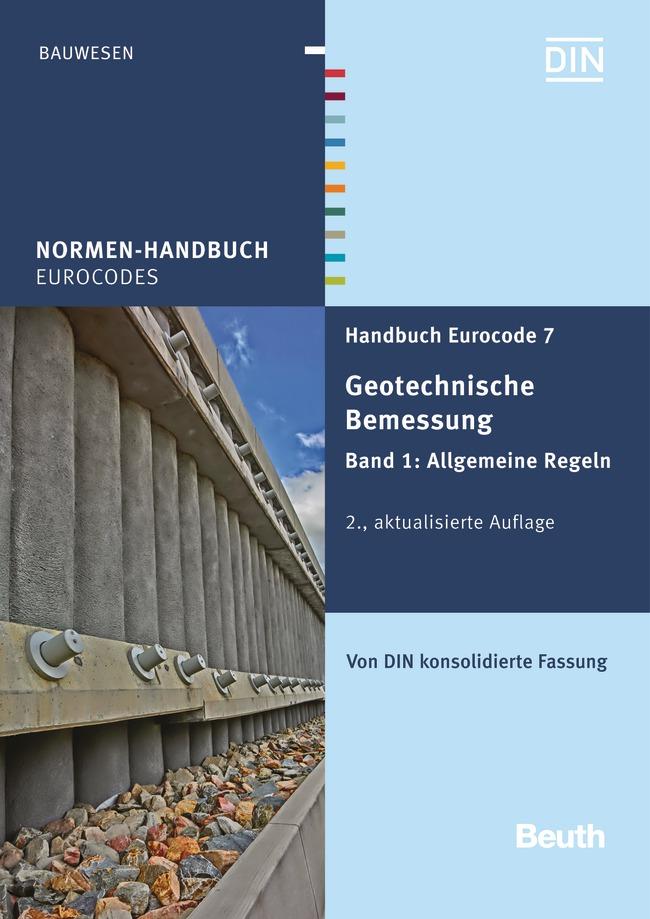 Vorderes Coverbild Handbuch Eurocode 7 - Geotechnische Bemessung, Band 1