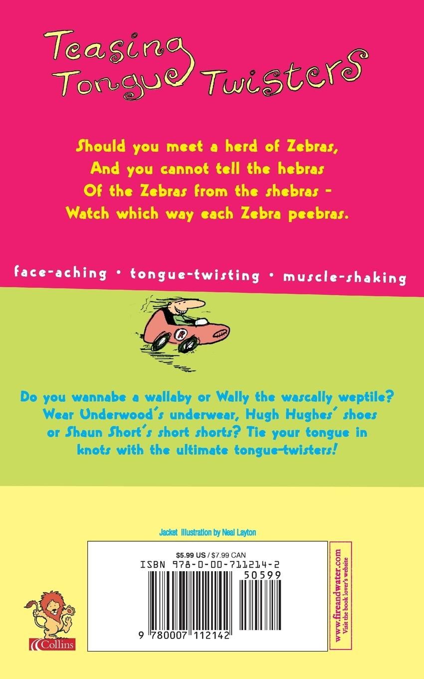 Rückseitencover Teasing Tongue-Twisters