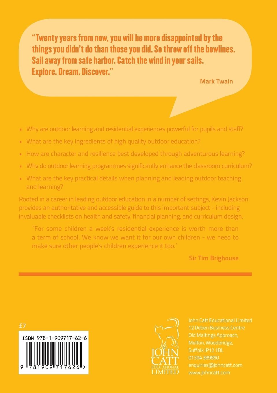 Rückseitencover Outdoor Learning