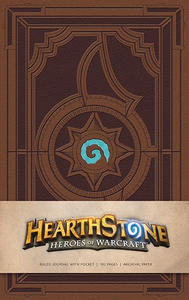 Vorderes Coverbild Hearthstone Hardcover Ruled Journal
