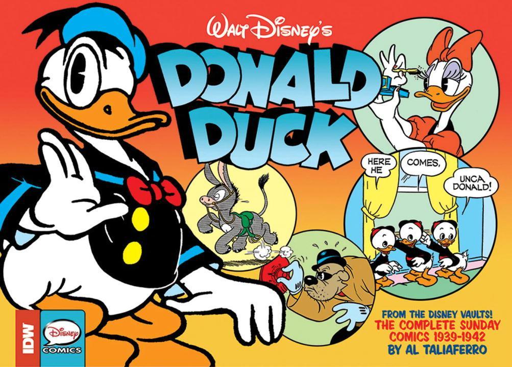 Vorderes Coverbild Walt Disney's Donald Duck The Sunday Newspaper Comics Volume 1