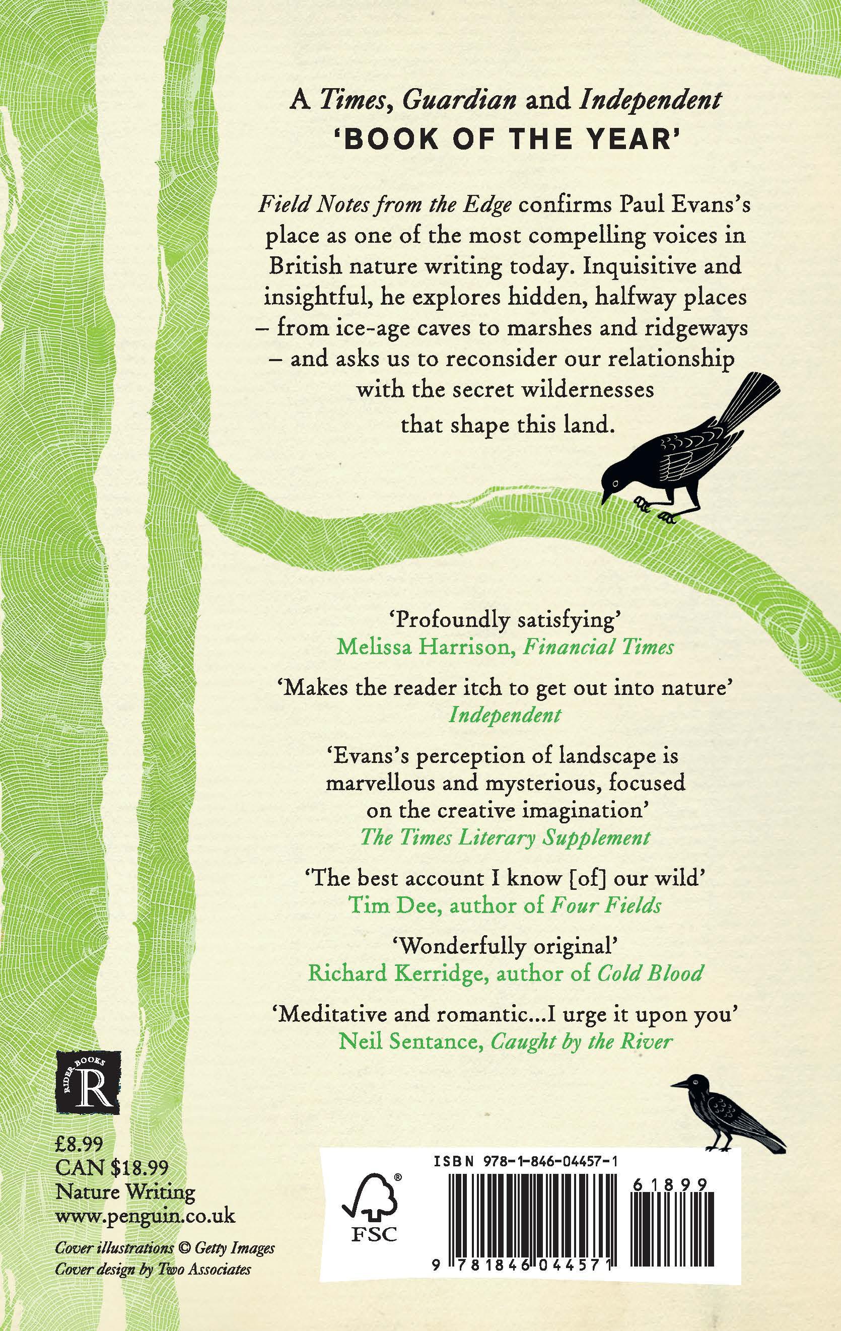 Rückseitencover Field Notes from the Edge