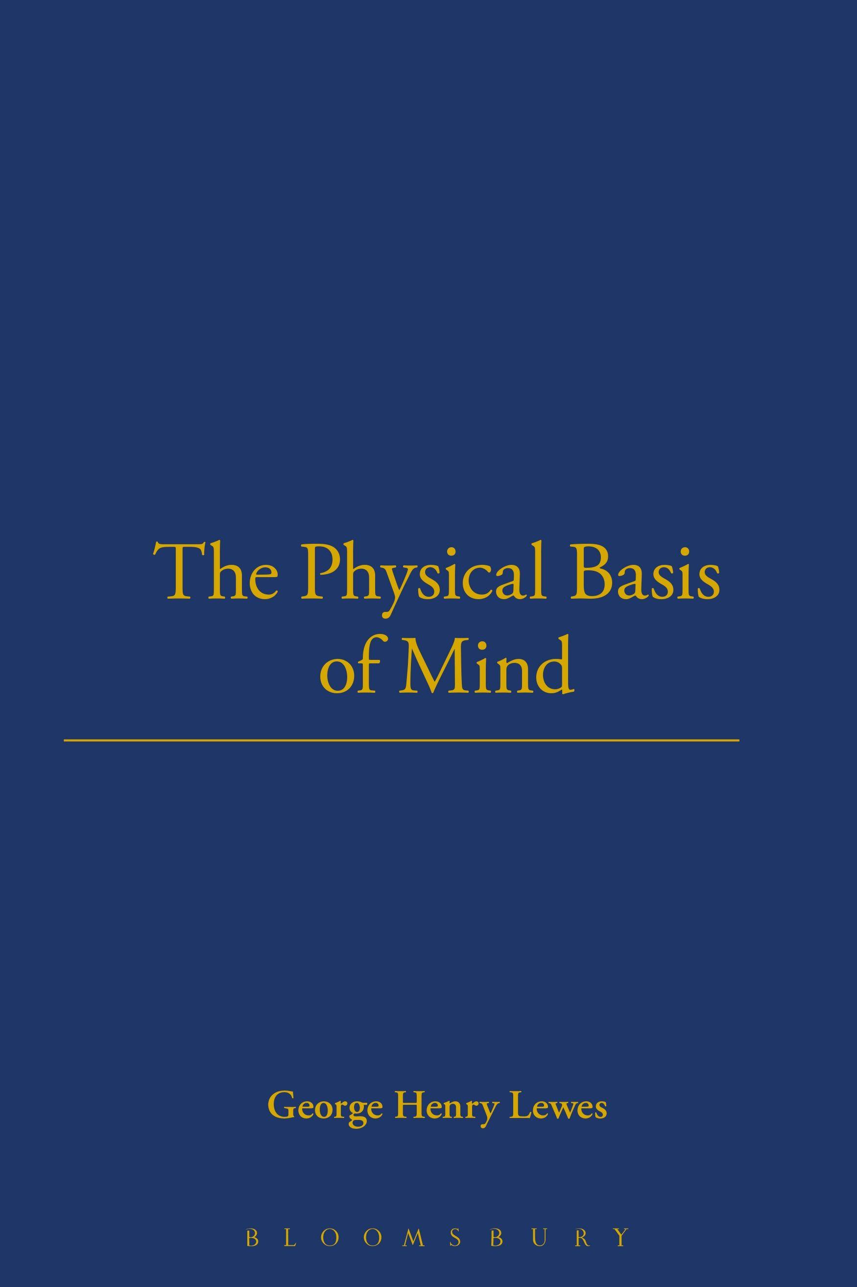 Vorderes Coverbild The Physical Basis of Mind (1877)