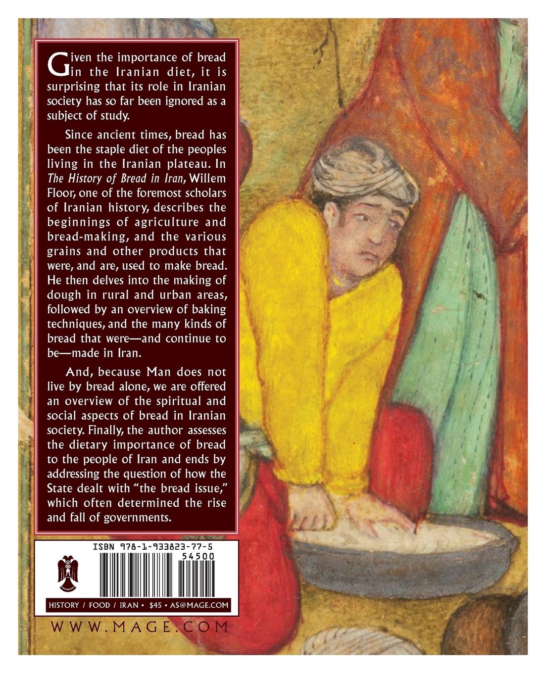 Rückseitencover History of Bread in Iran