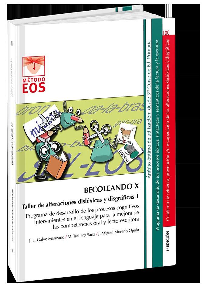 Vorderes Coverbild Becoleando X : taller de alteraciones disléxicas y disgráficas 1