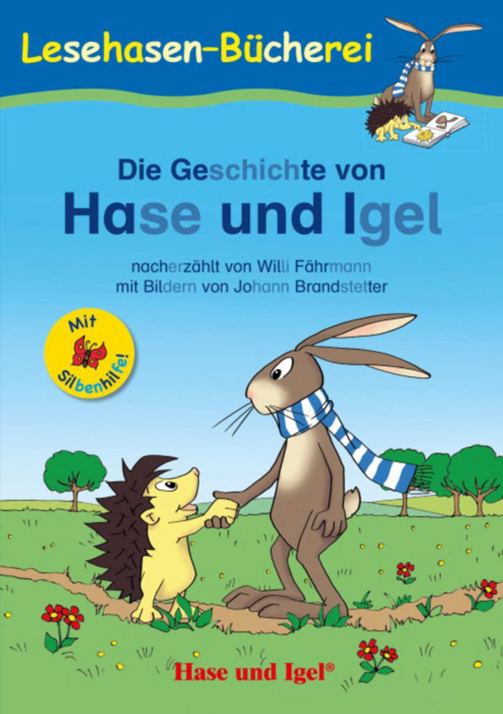 Vorderes Coverbild Die Geschichte von Hase und Igel / Silbenhilfe