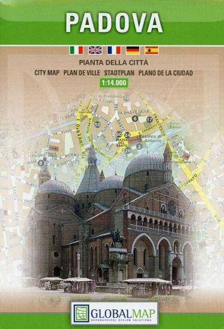 Vorderes Coverbild Padova City Plan 1 : 14 000