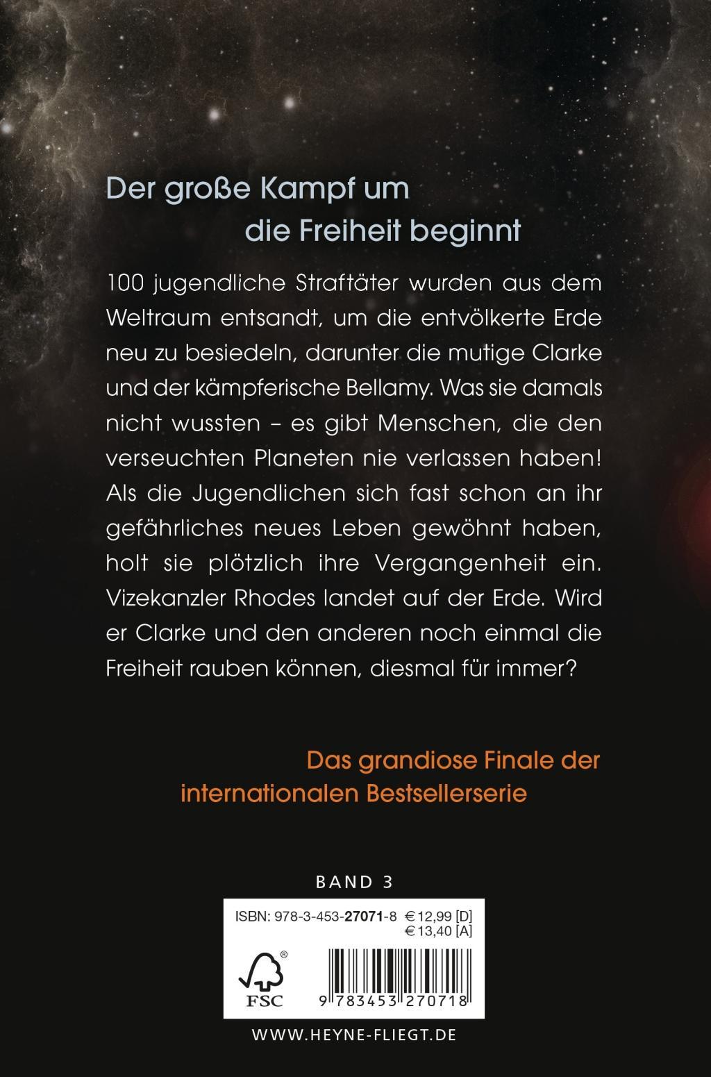 Beispielinhalt (Bild) Die 100 - Heimkehr