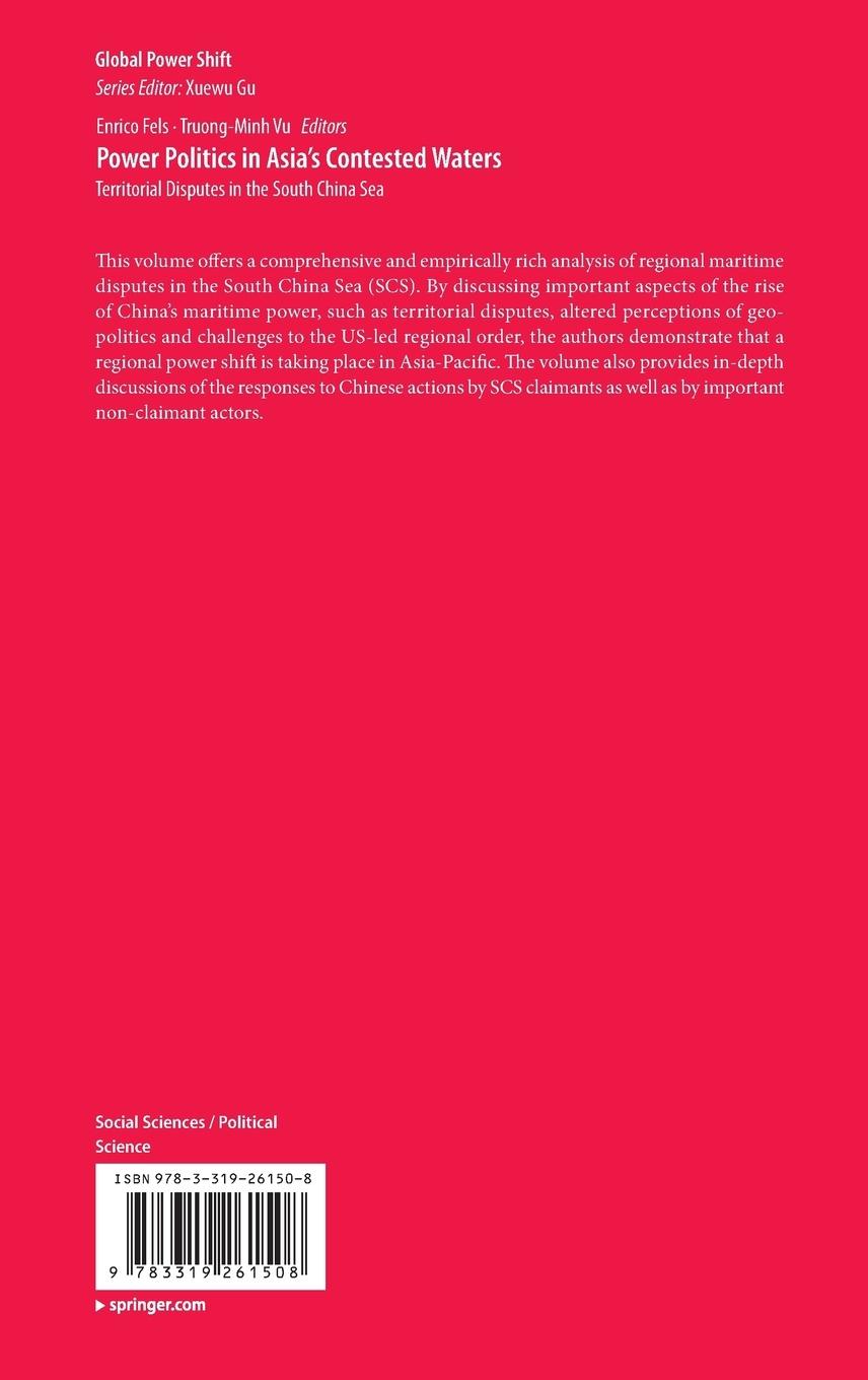 Rückseitencover Power Politics in Asia's Contested Waters