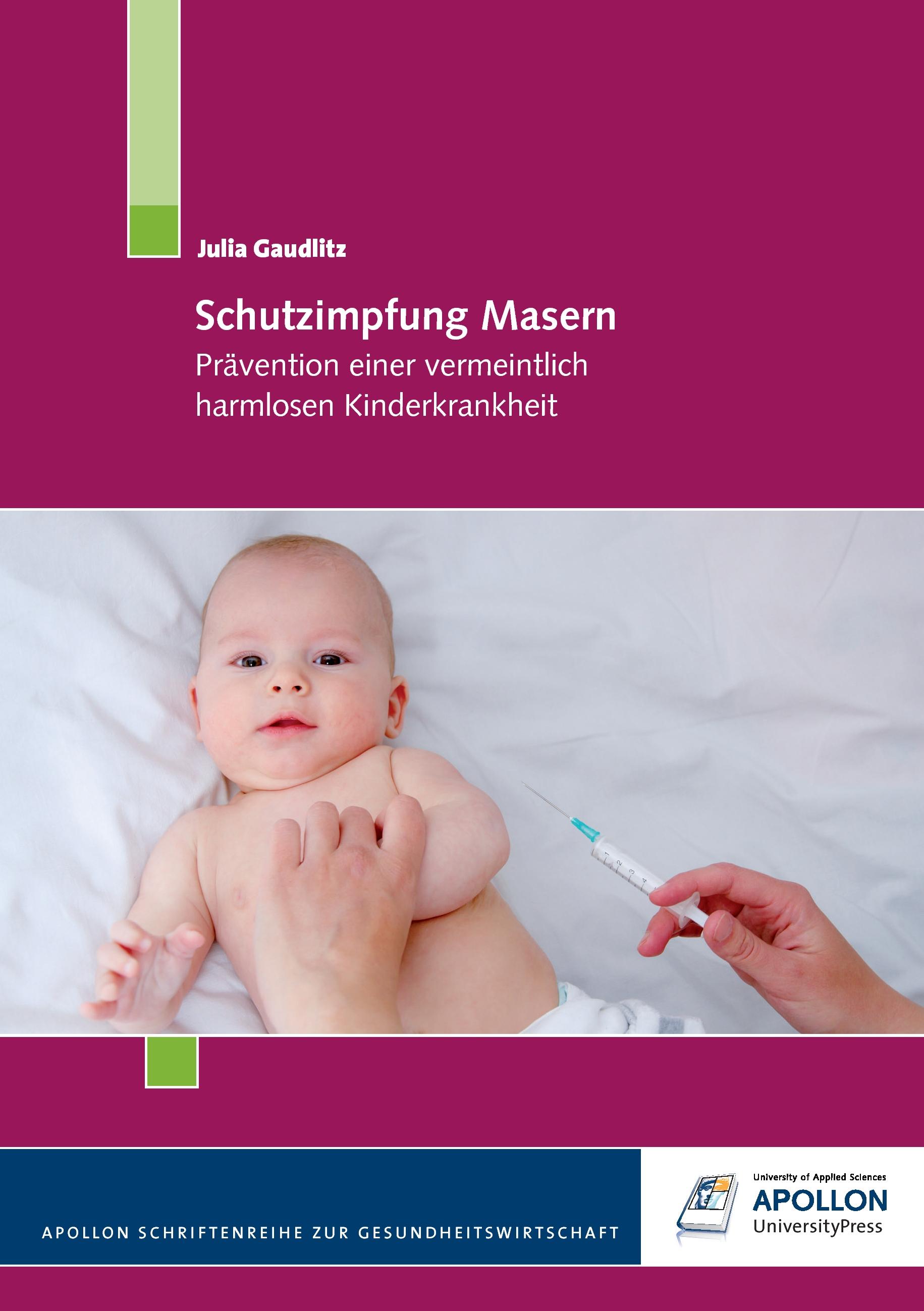 Vorderes Coverbild Schutzimpfung Masern