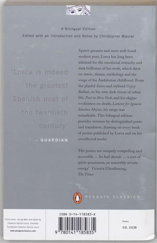 Rückseitencover Selected Poems