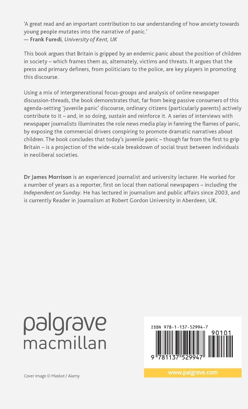 Rückseitencover Familiar Strangers, Juvenile Panic and the British Press