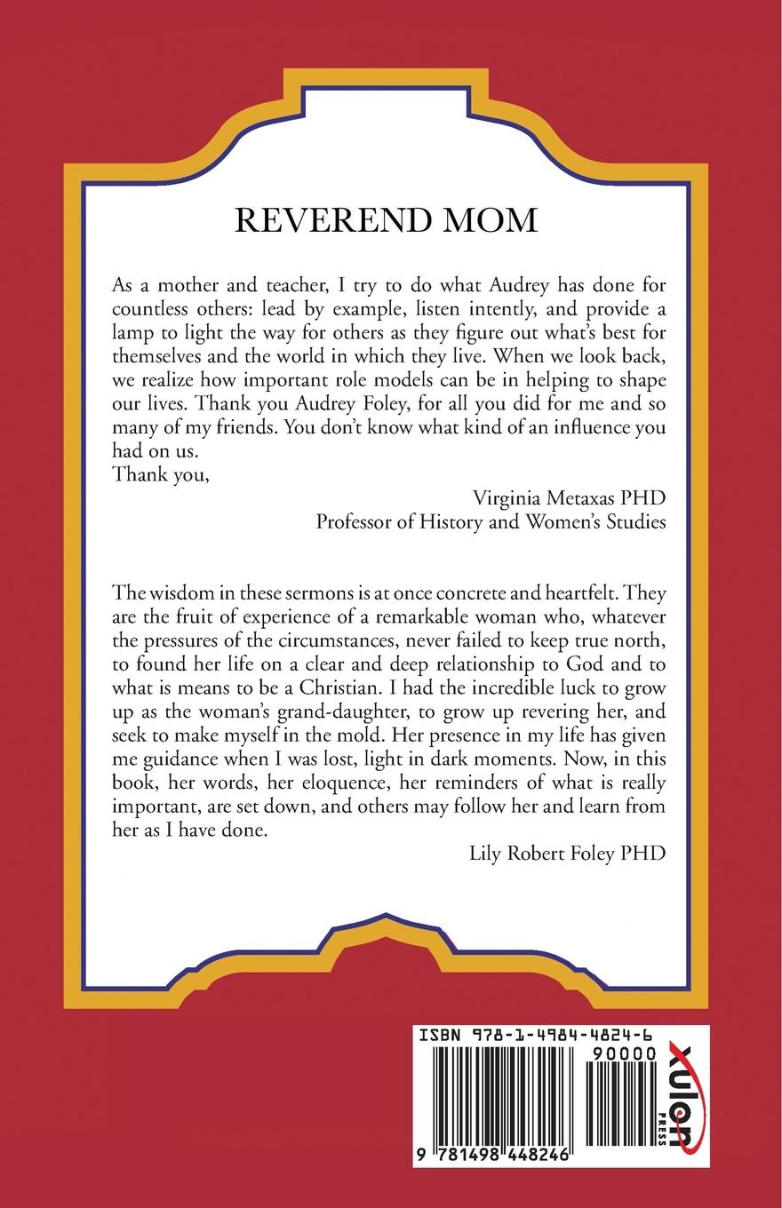 Rückseitencover Reverend Mom