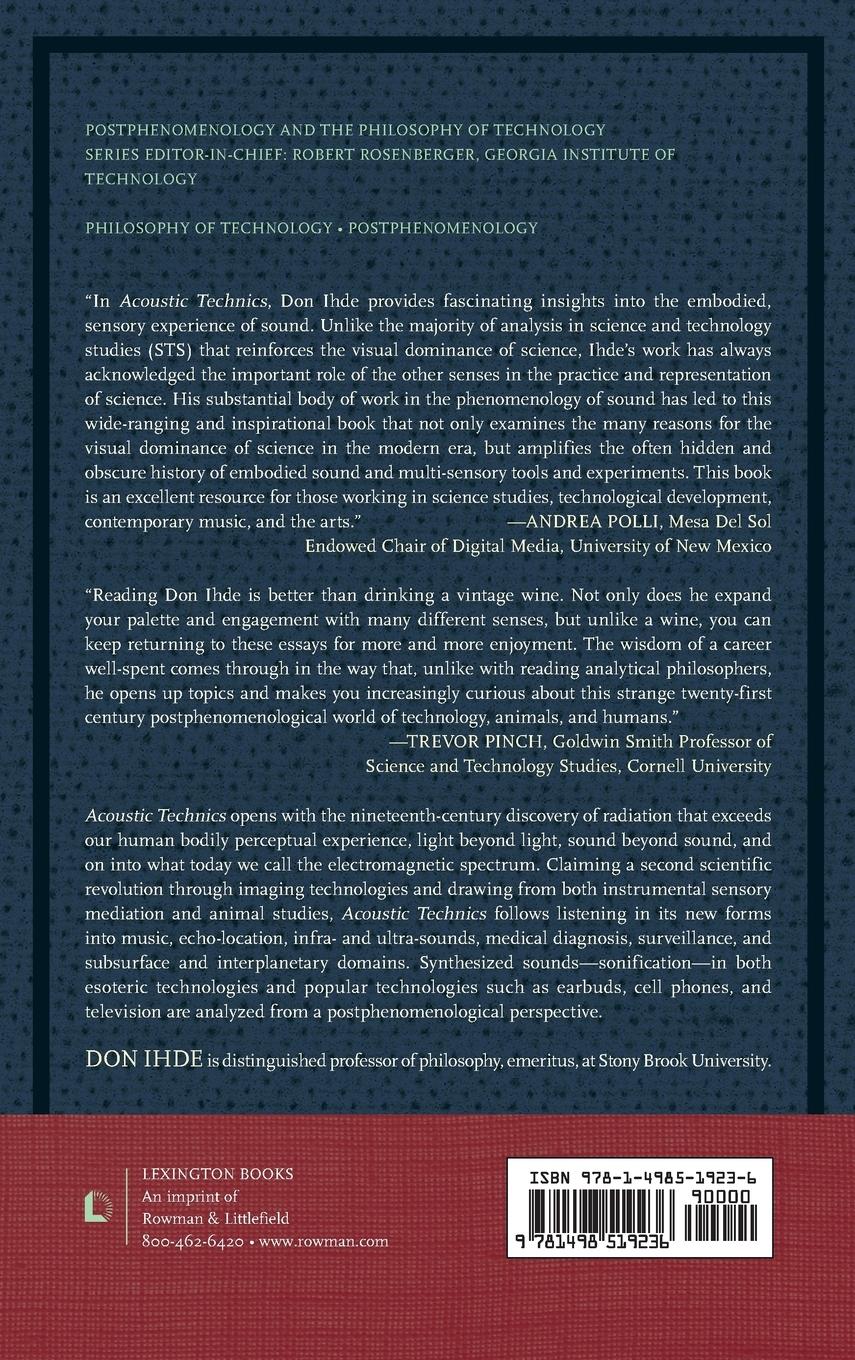 Rückseitencover Acoustic Technics