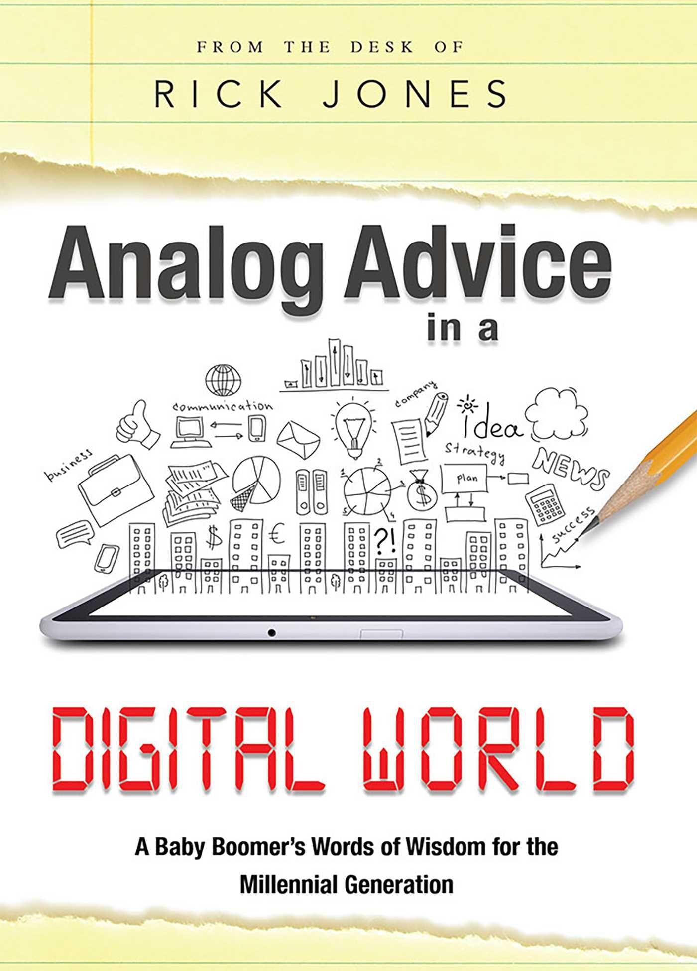 Vorderes Coverbild Analog Advice in a Digital World